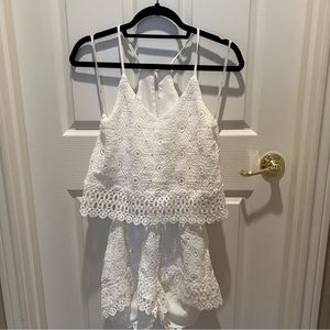 White Romper